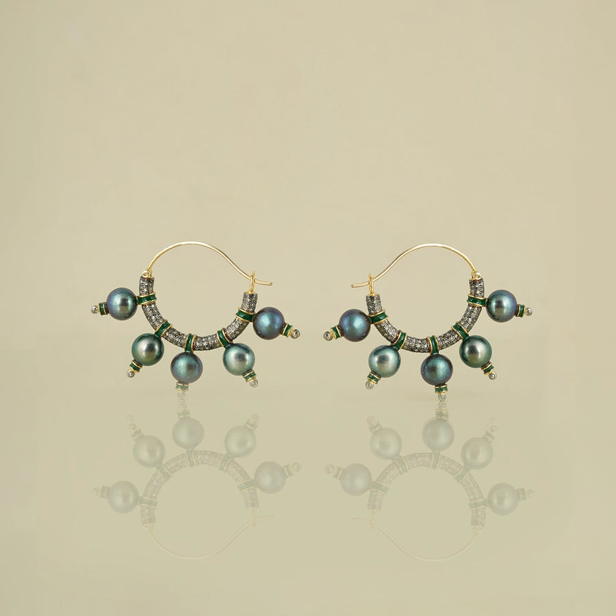 Jennie Ash Hoop Earrings