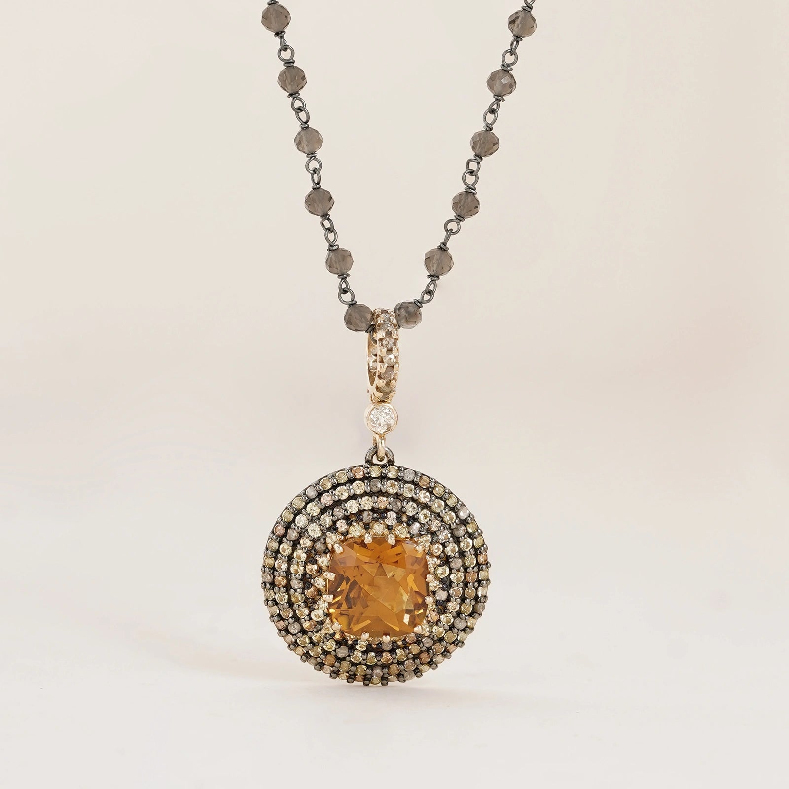 Felix Honey Pendant Necklace