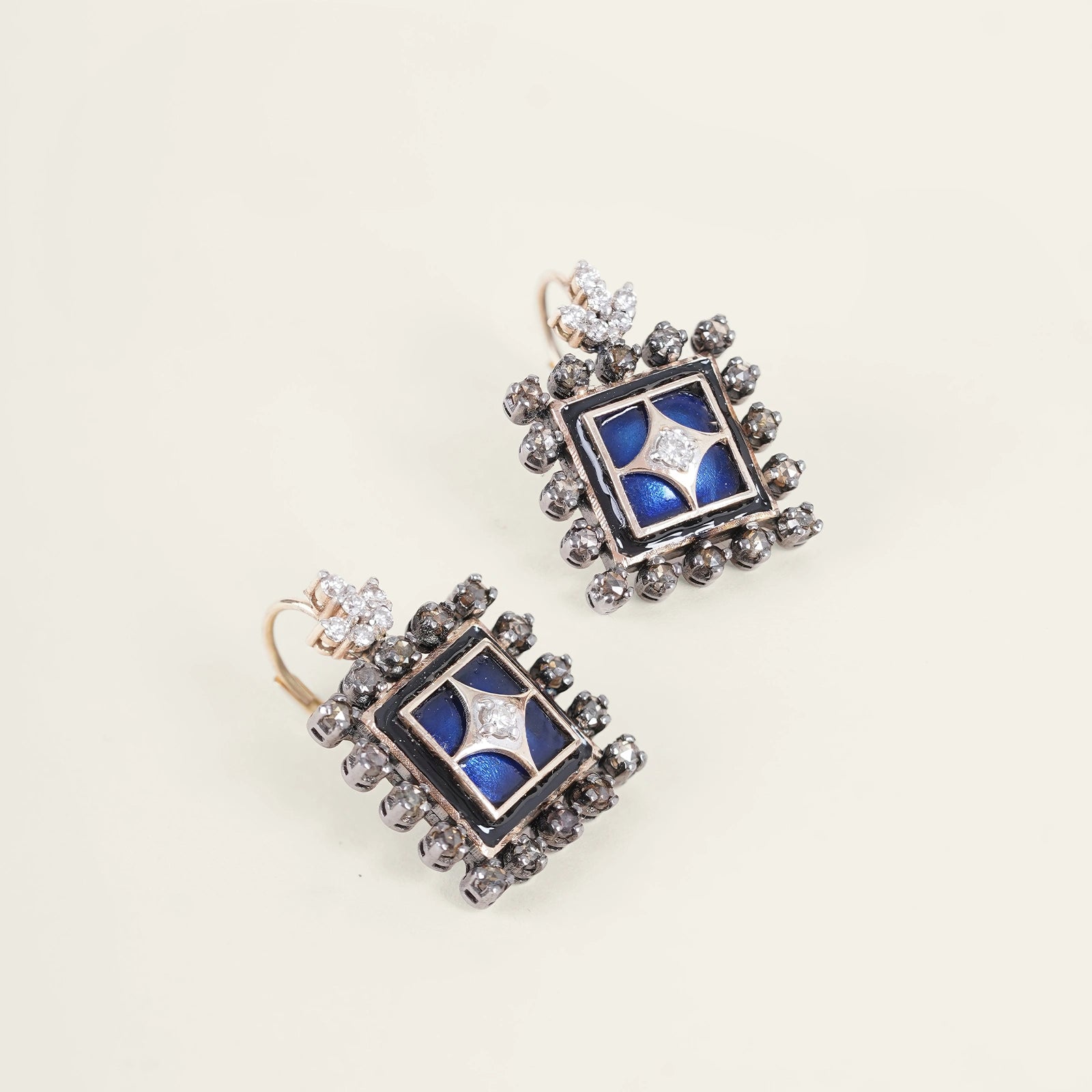 Simone Cobalt Blue Mini Earrings