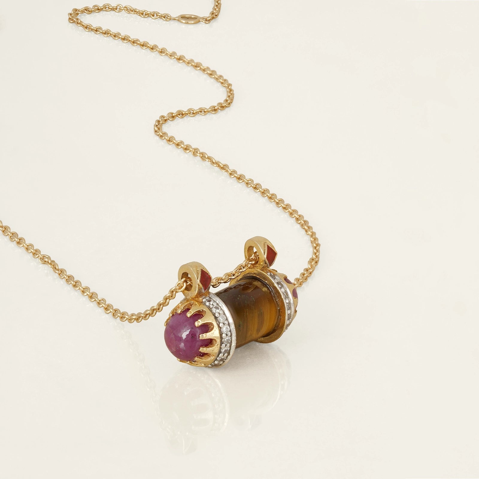 Aurora Tigers Eye Necklace