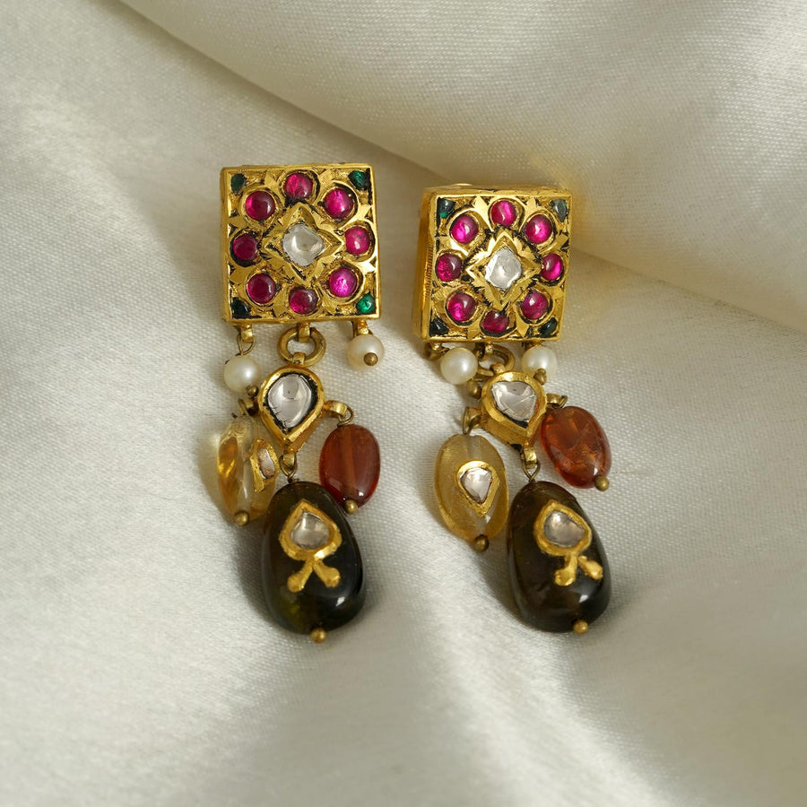 Dev Scarlet Earrings