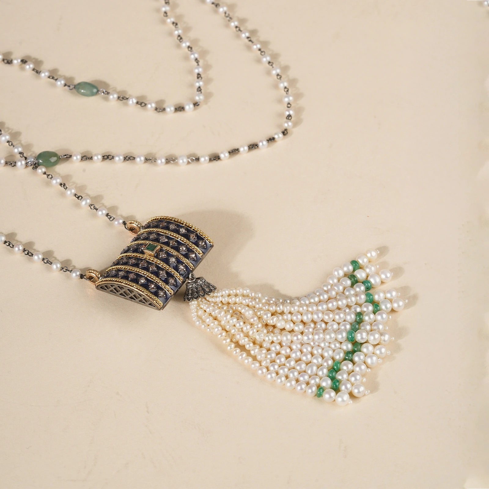 Rouan Tassel Necklace