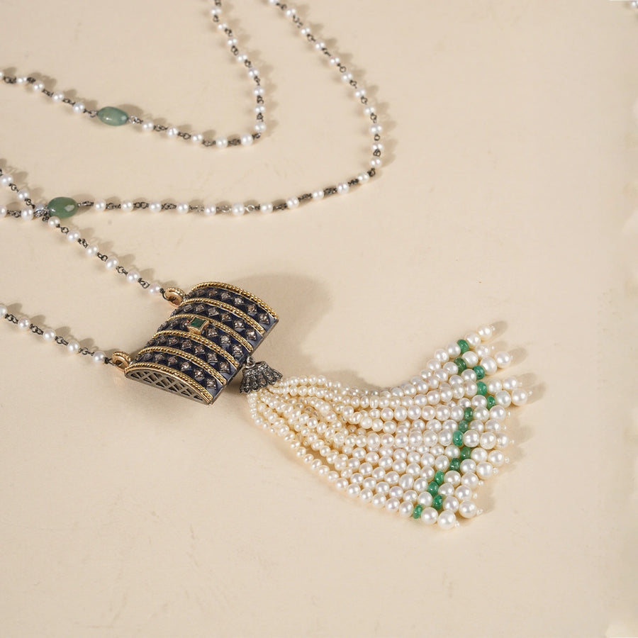 Rouan Tassel Necklace