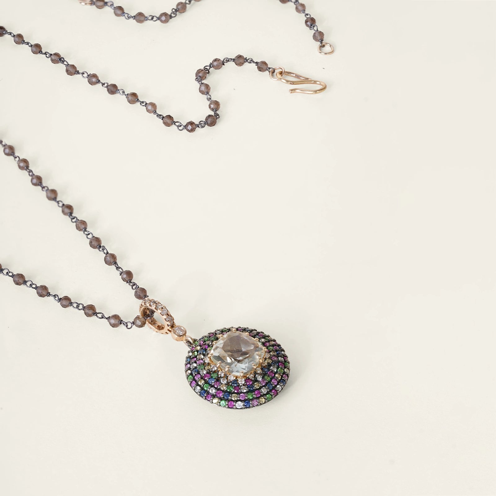 Felix Orchid Pendant Necklace