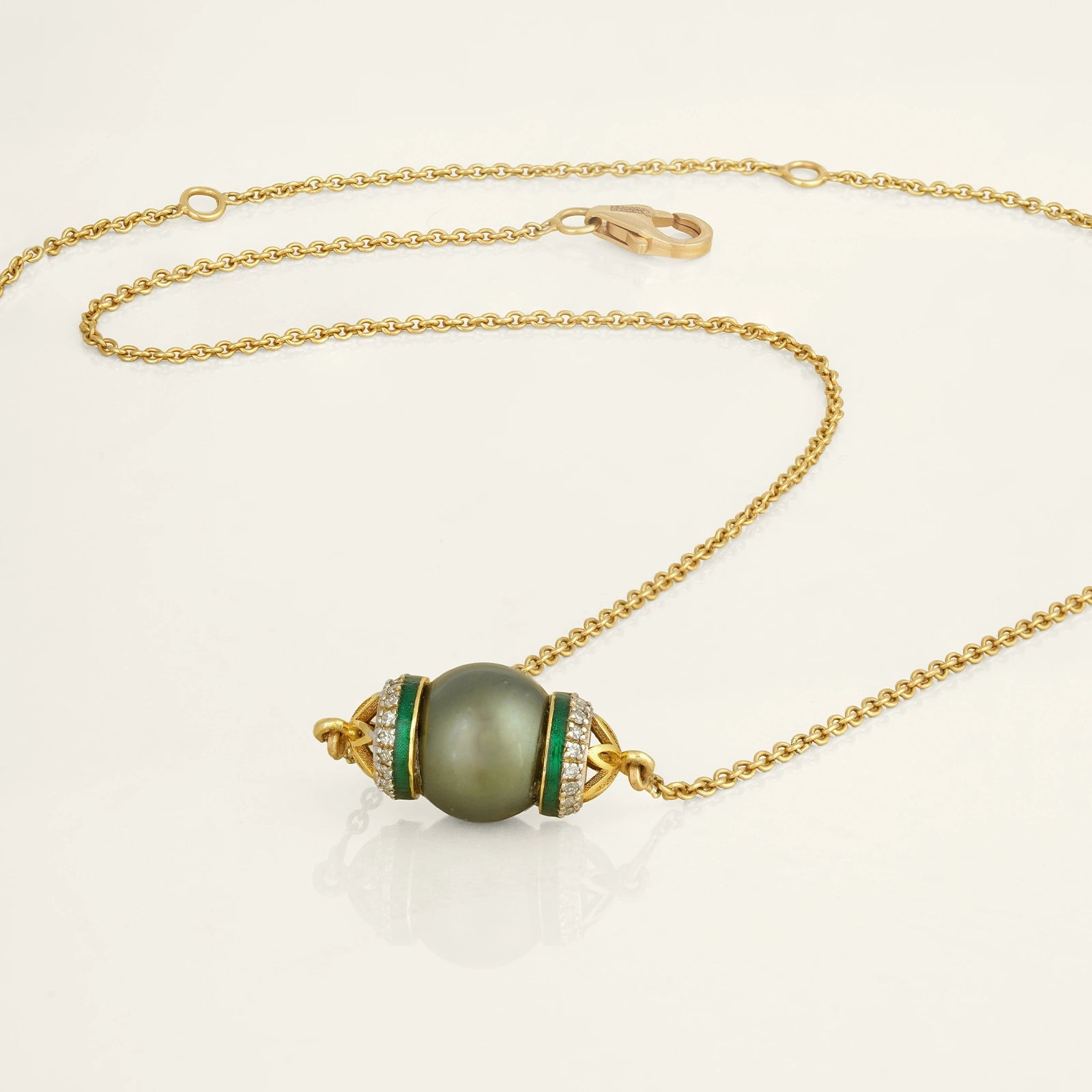 Chloe Tahitian Pearl Pendant Necklace