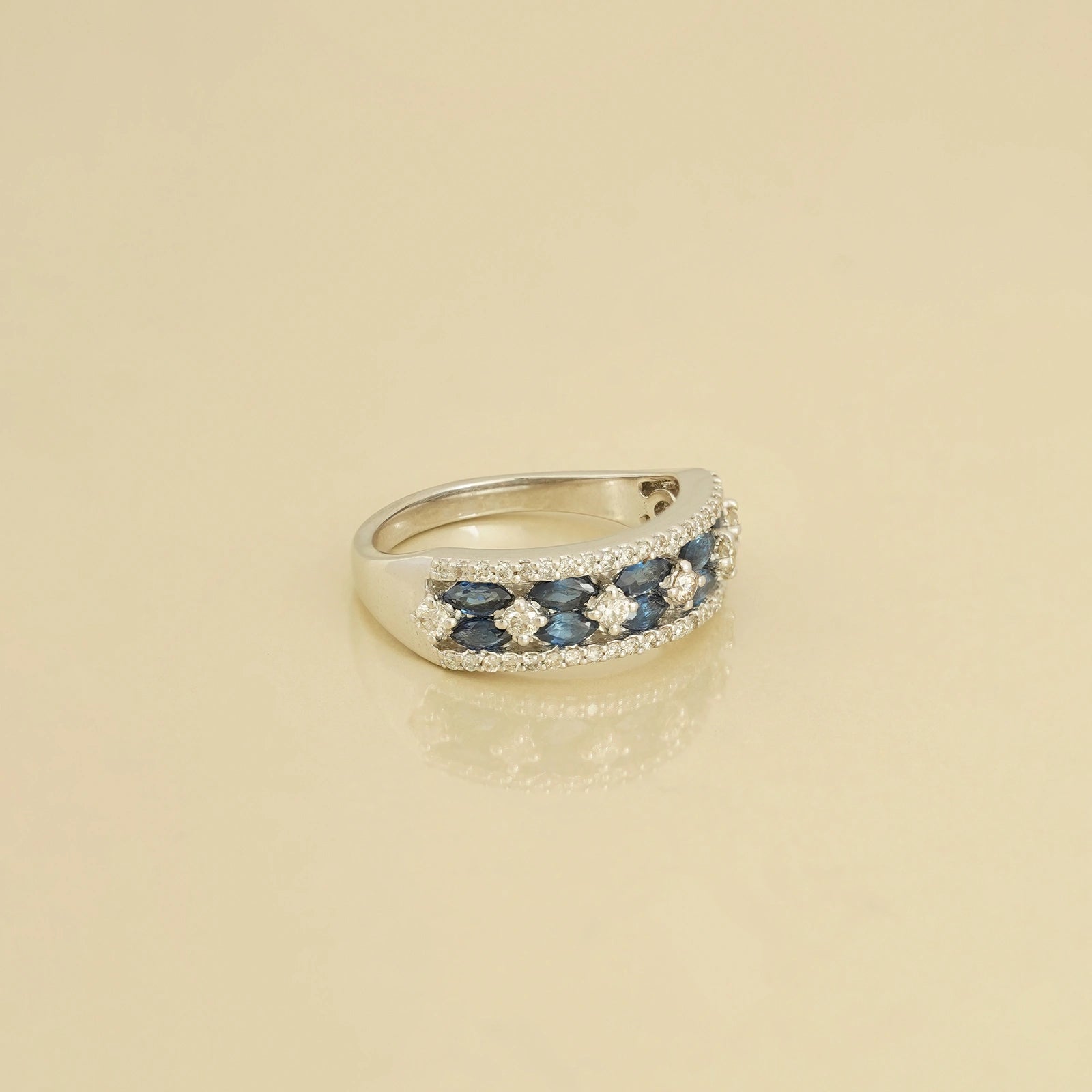 Phoebe Blue Sapphire Ring