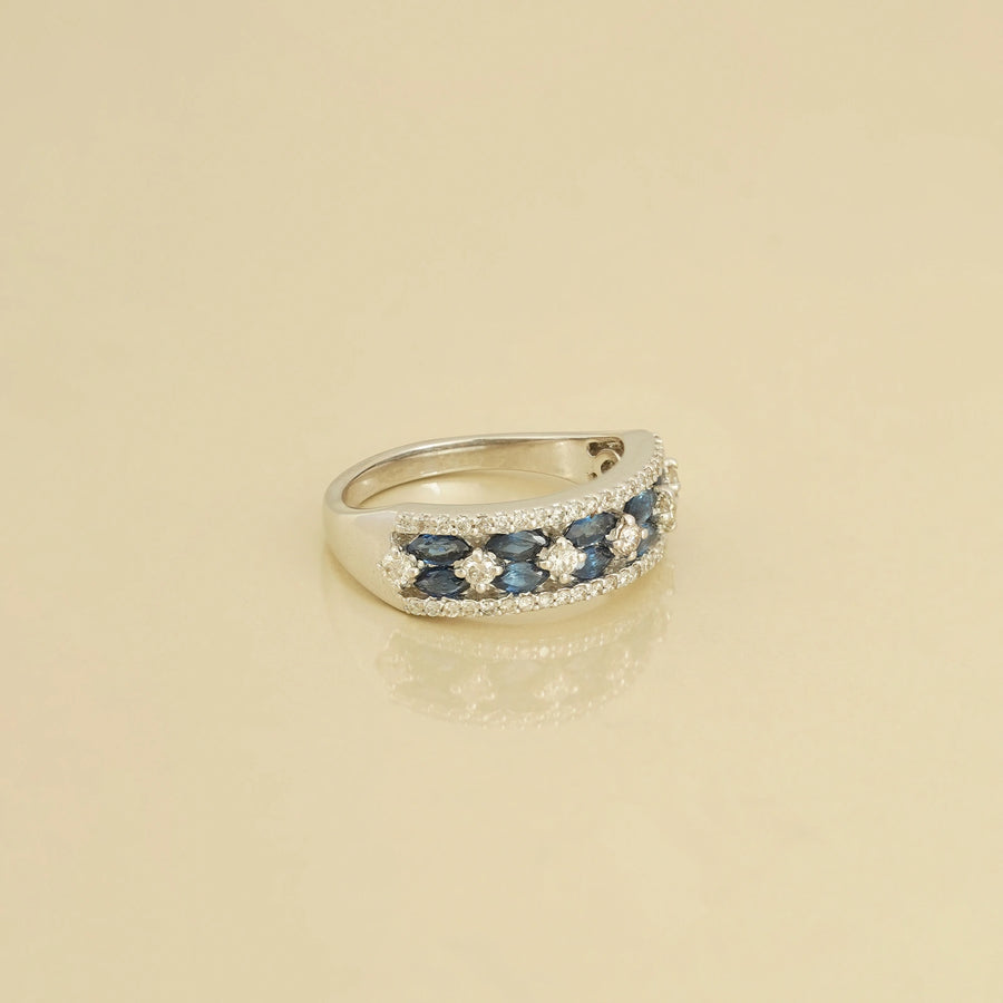 Phoebe Blue Sapphire Ring