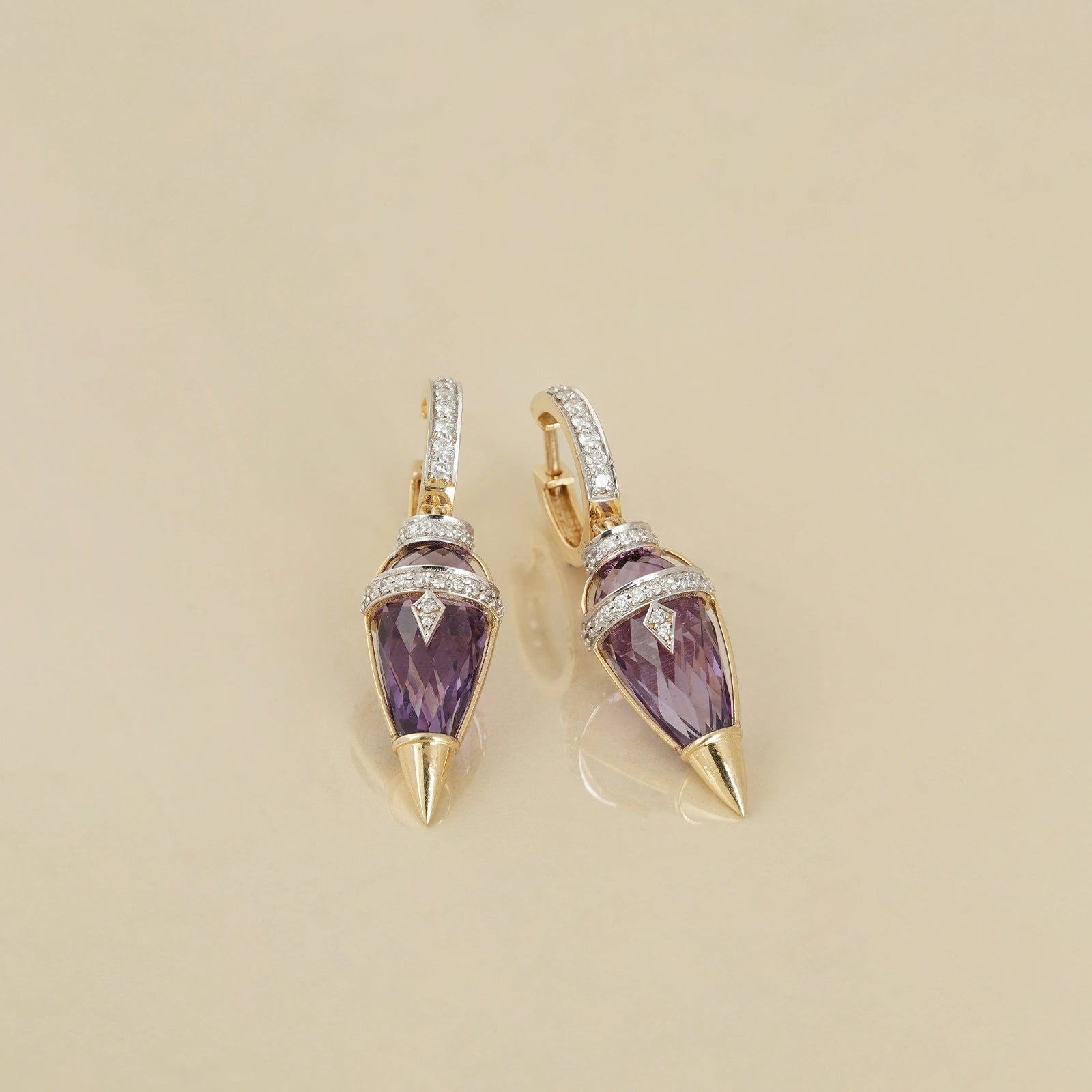 Harmony Orchid Mini Earrings