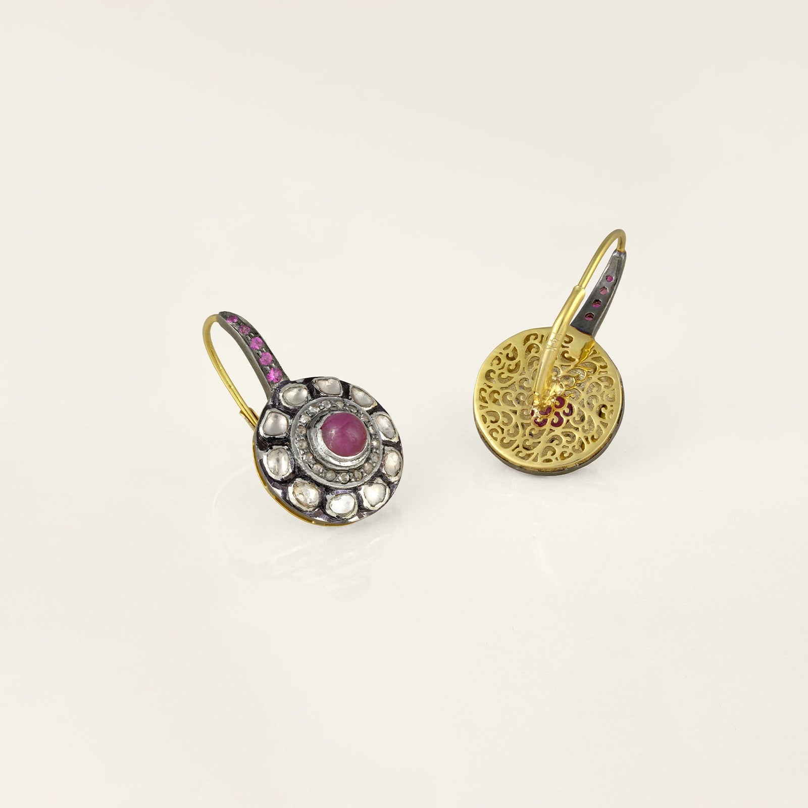 Jaipur Ruby Earrings