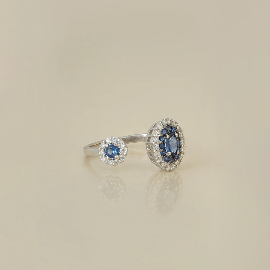 Adele Sapphire  Ring