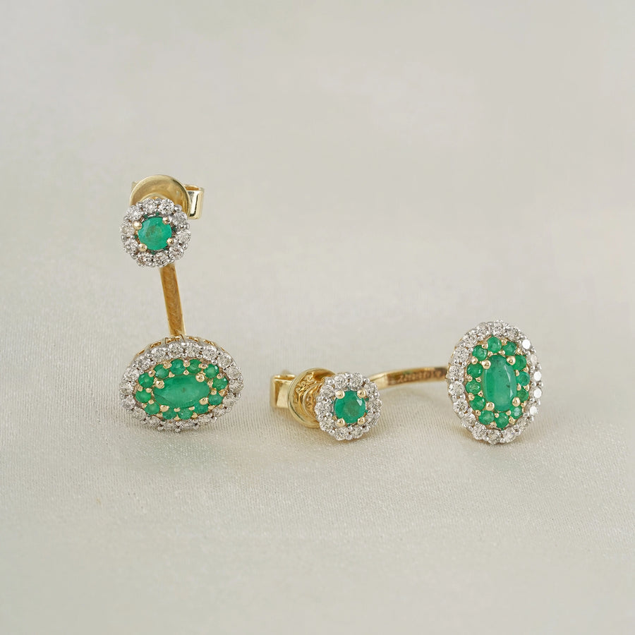 Adele Emerald Earrings
