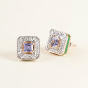 Nizam Tanzanite Ear Studs