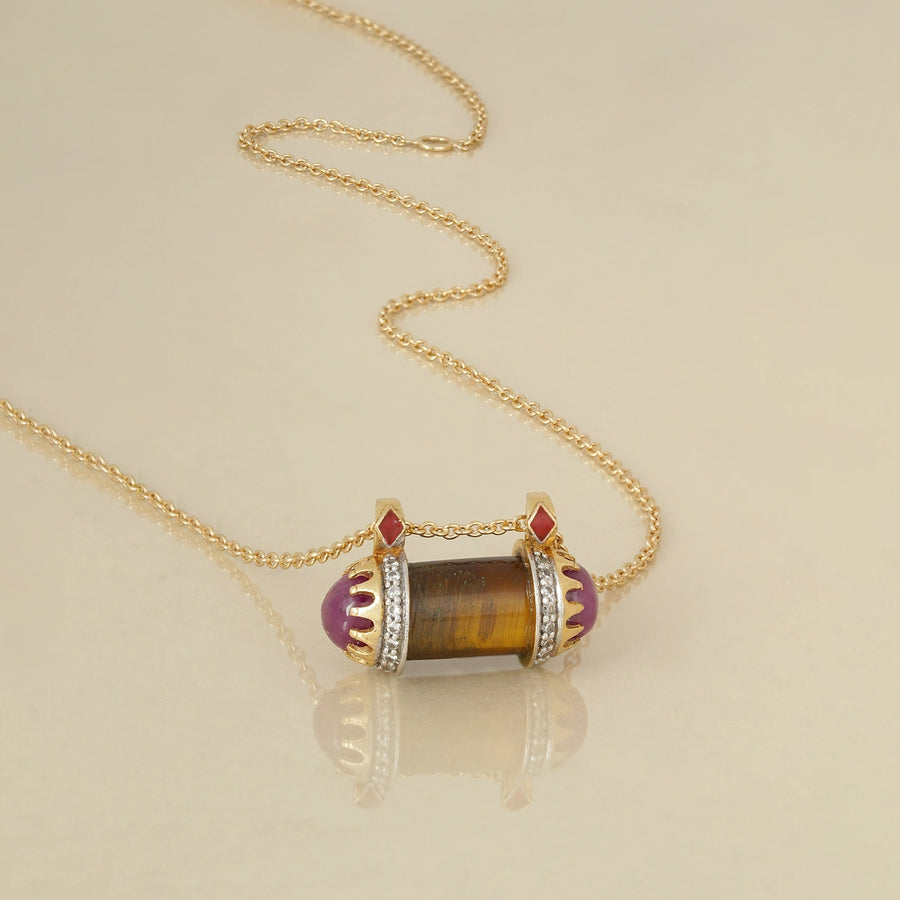 Aurora Tigers Eye Necklace