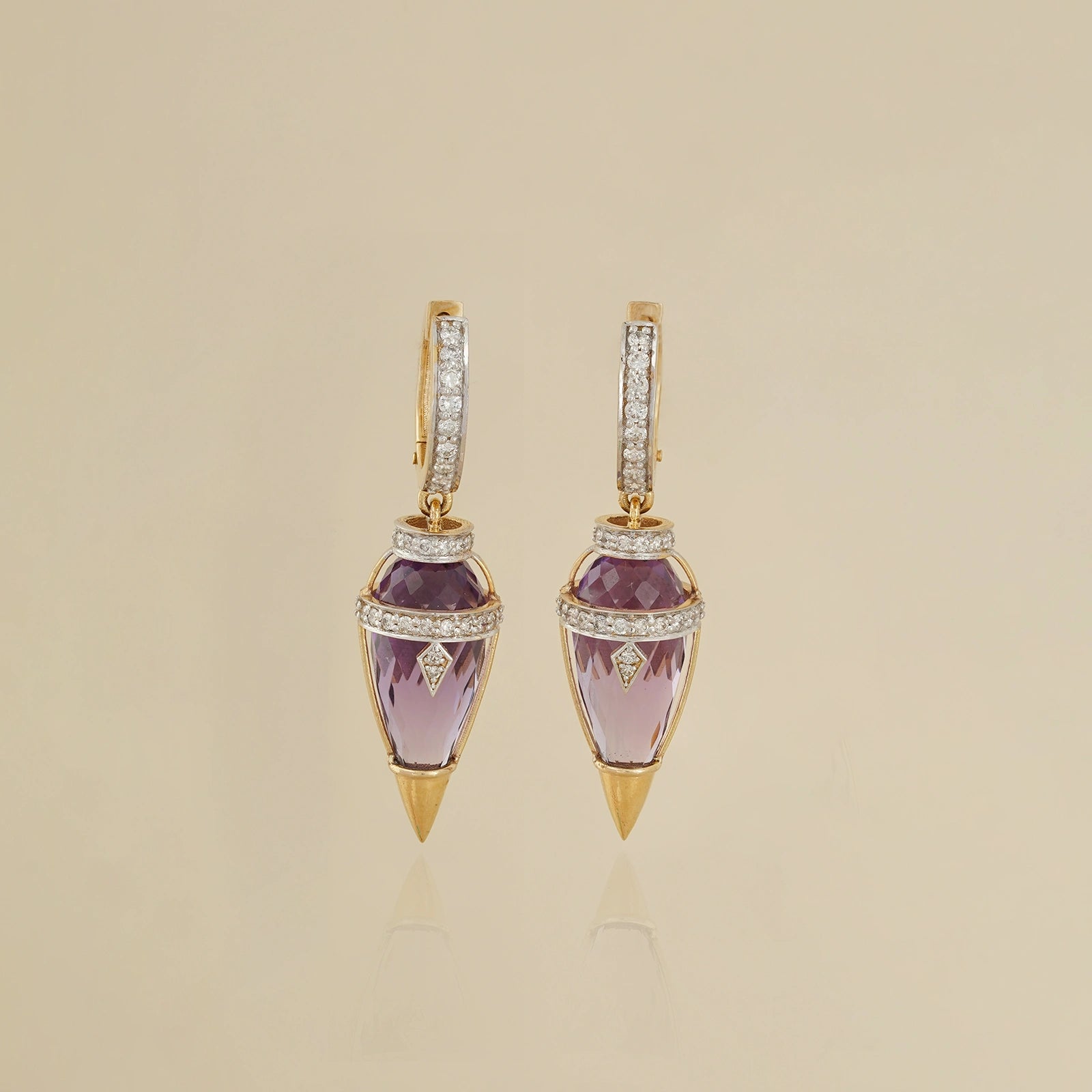 Harmony Orchid Mini Earrings