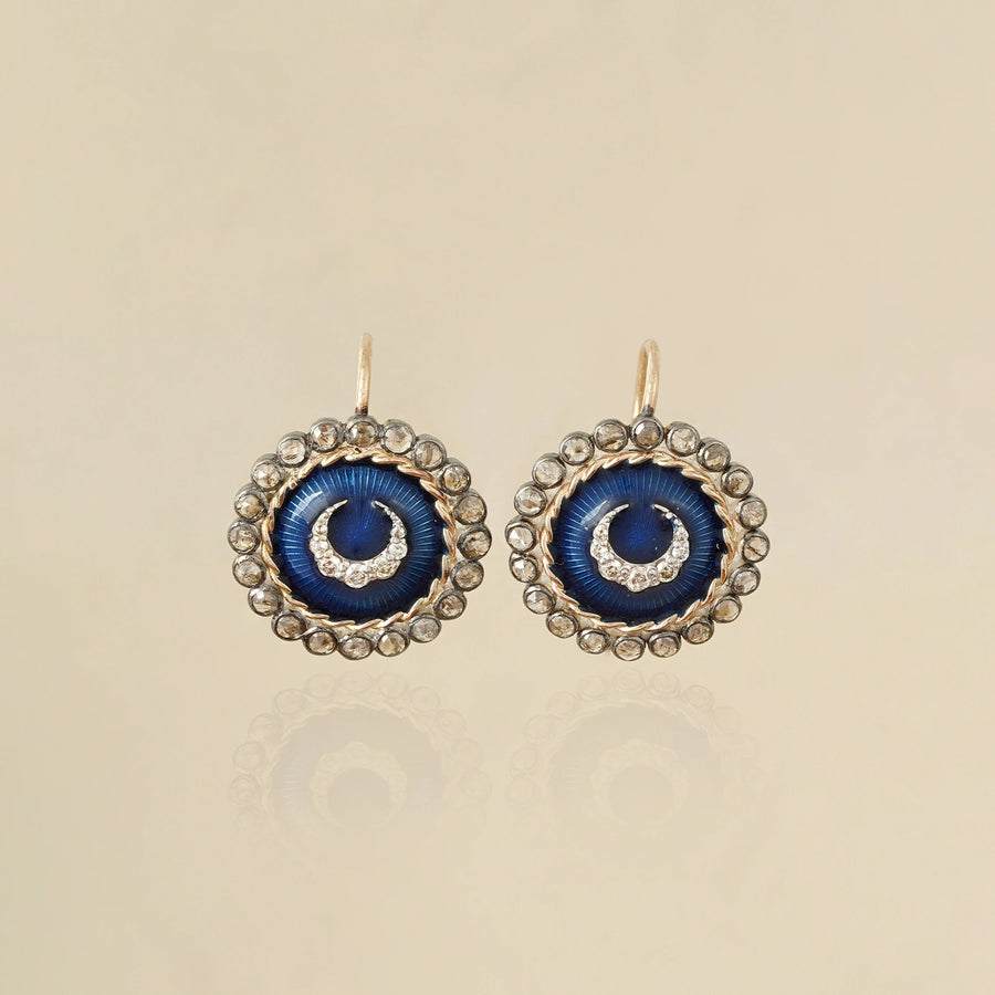 Sarai Mini Cobalt Blue Earrings