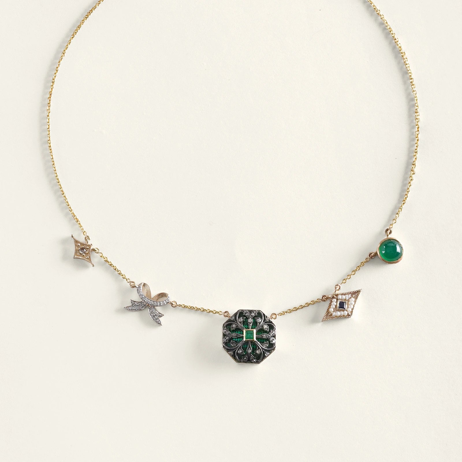 Emir Mini Charm Necklace