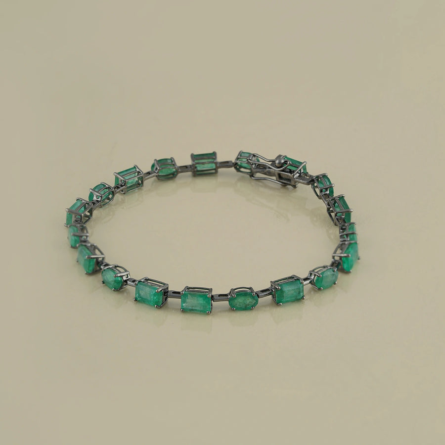 Athena Emerald Bracelet