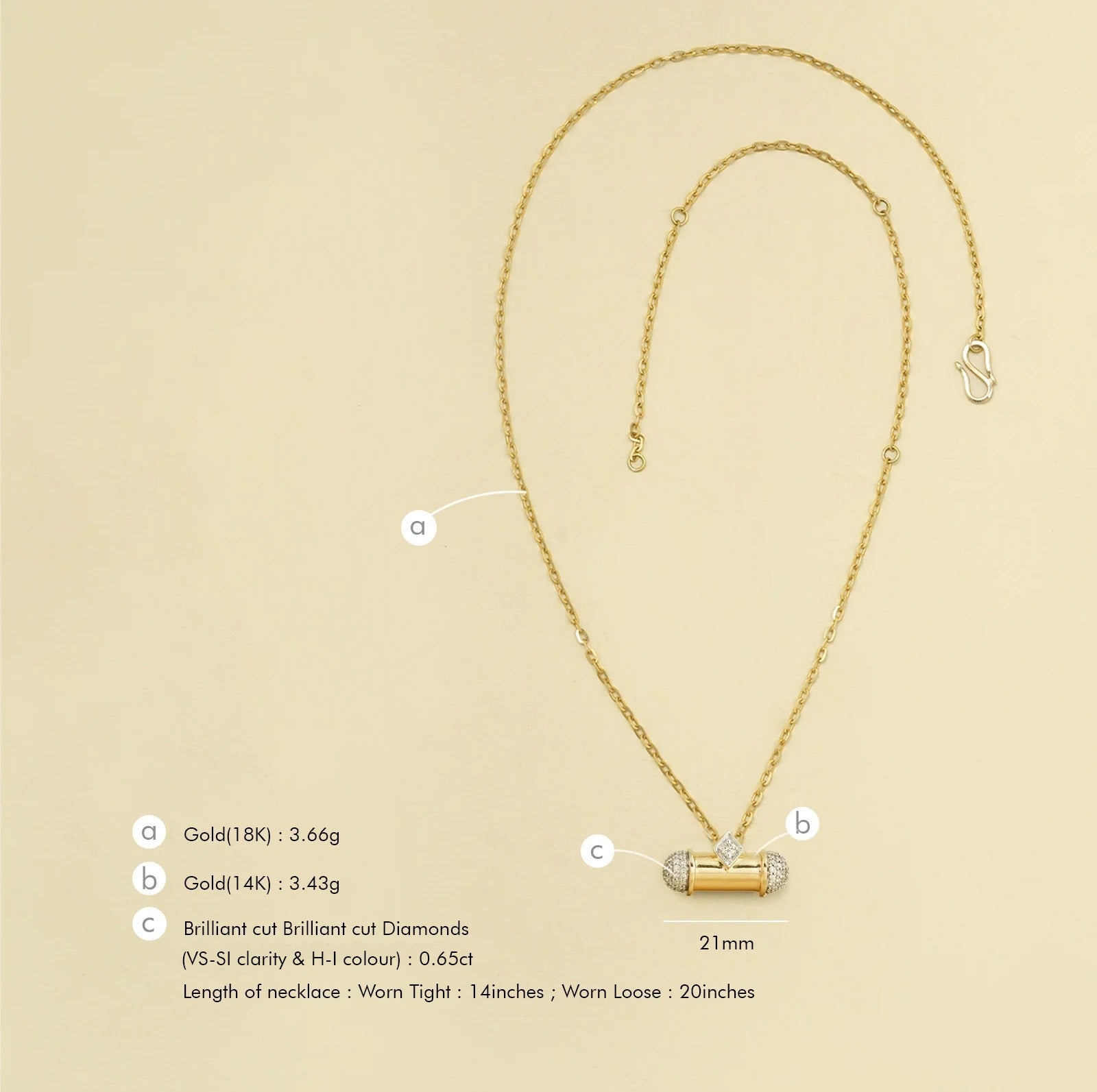 Virtue Pendant Necklace