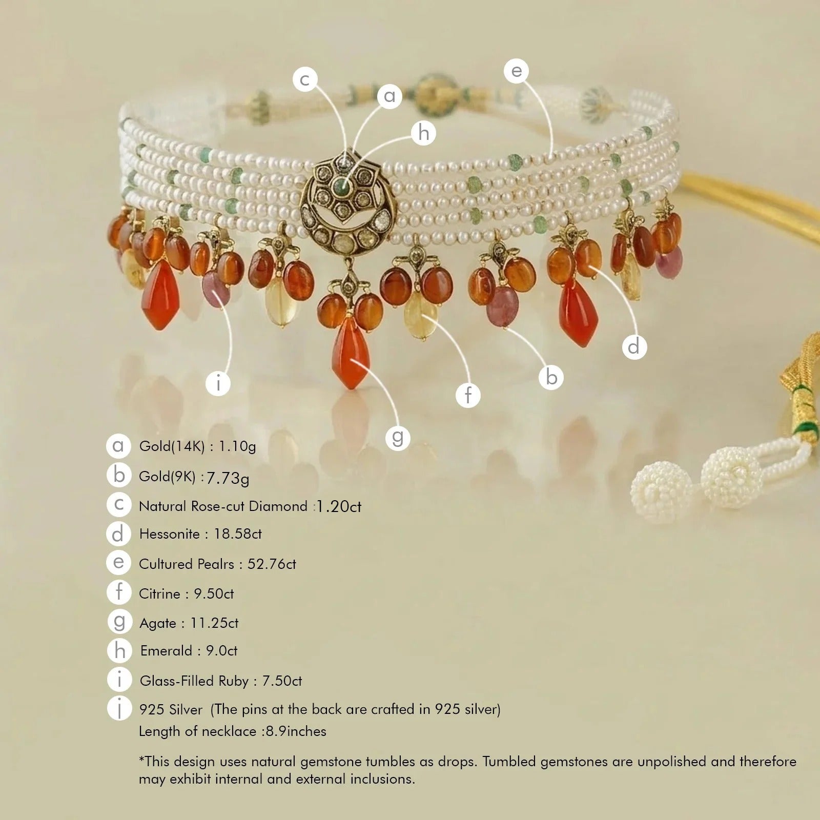 Hyderabad Choker Necklace