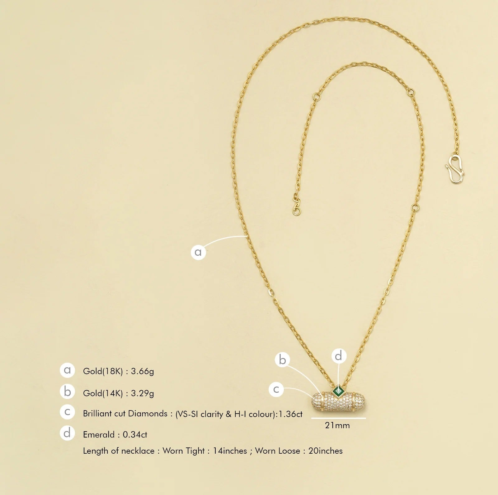Kismet Pendant Necklace