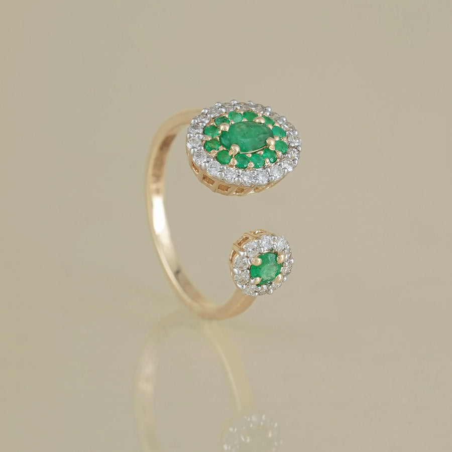 Adele Emerald Ring