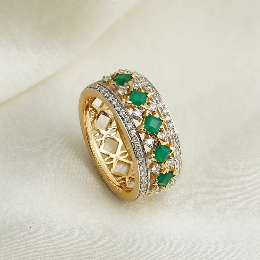 Freida Emerald Ring