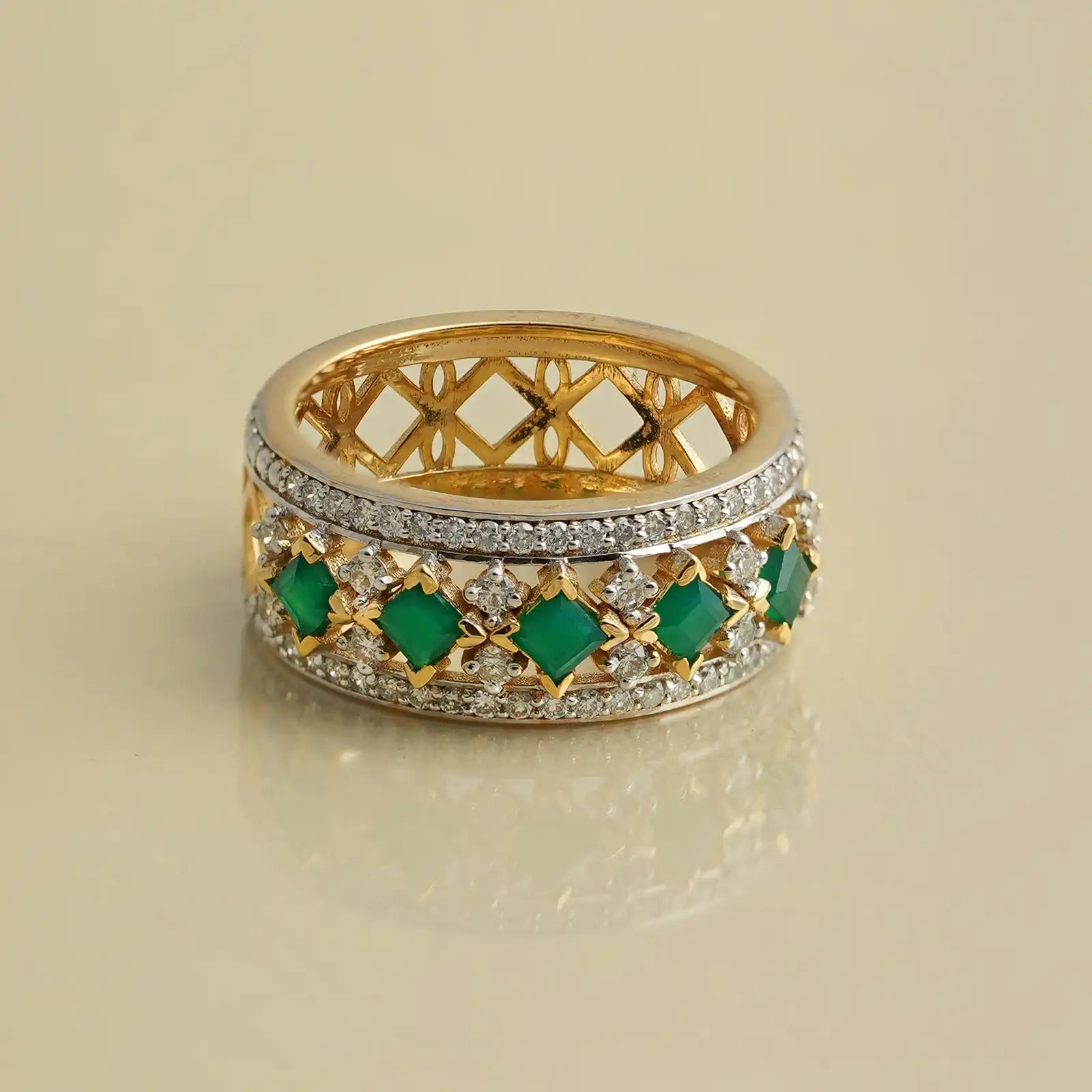 Freida Emerald Ring