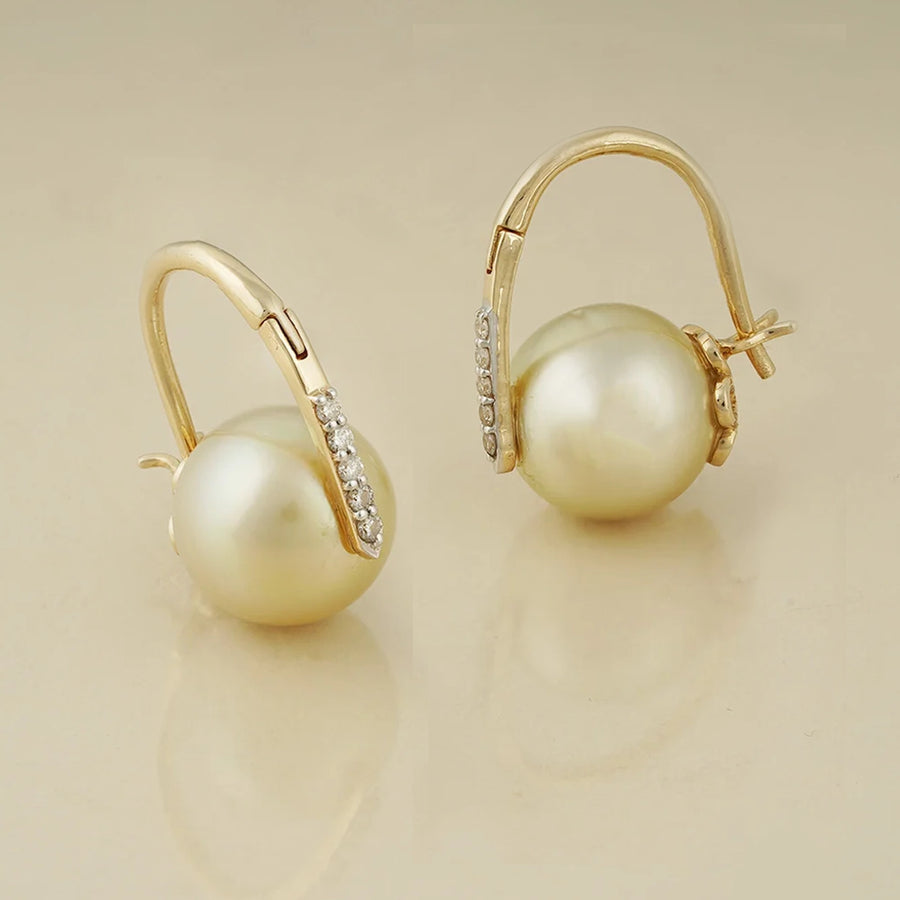 Grace Kelly Snow Pearl Earrings