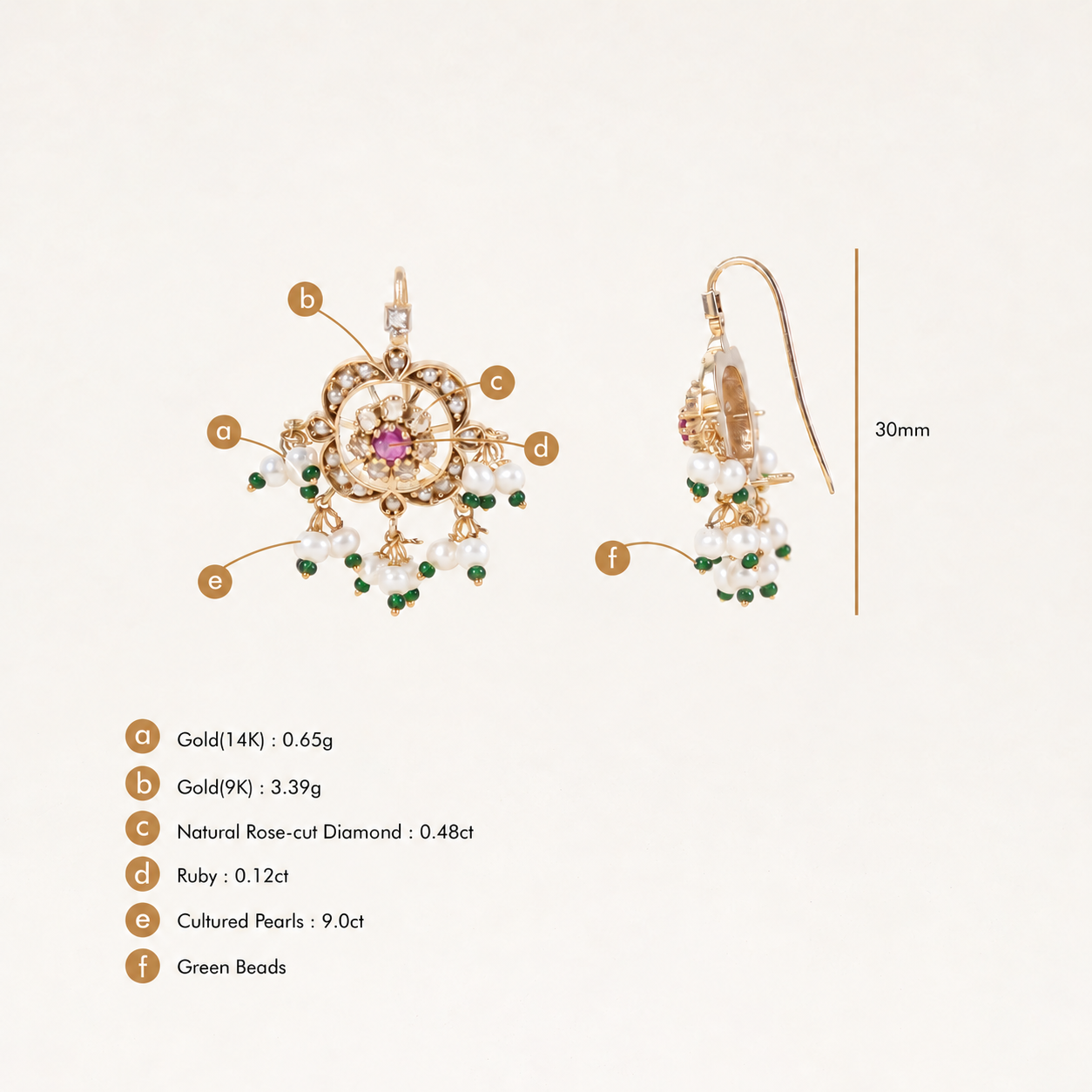 Kaaz Earrings