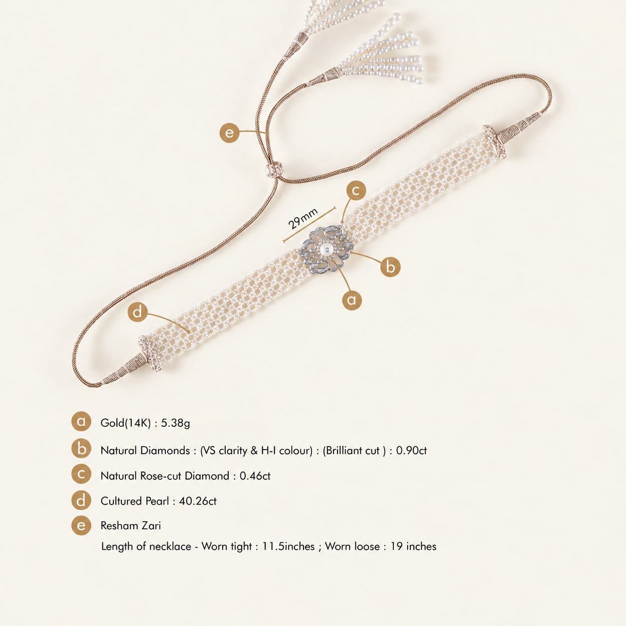 Marliyn Choker Necklace