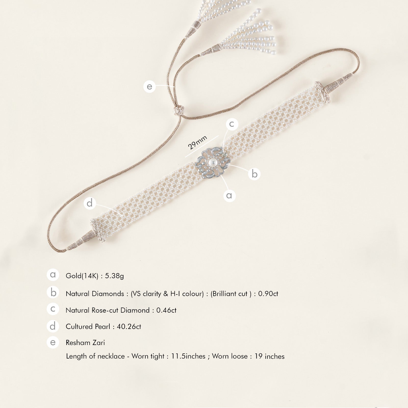 Marliyn Choker Necklace