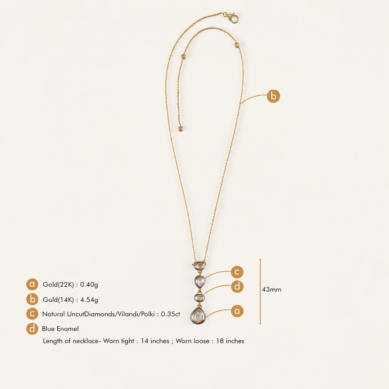 Serah Pendant Necklace