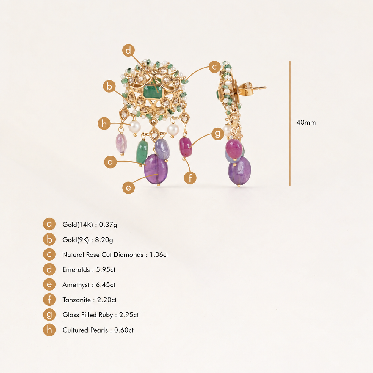 Siana Earrings