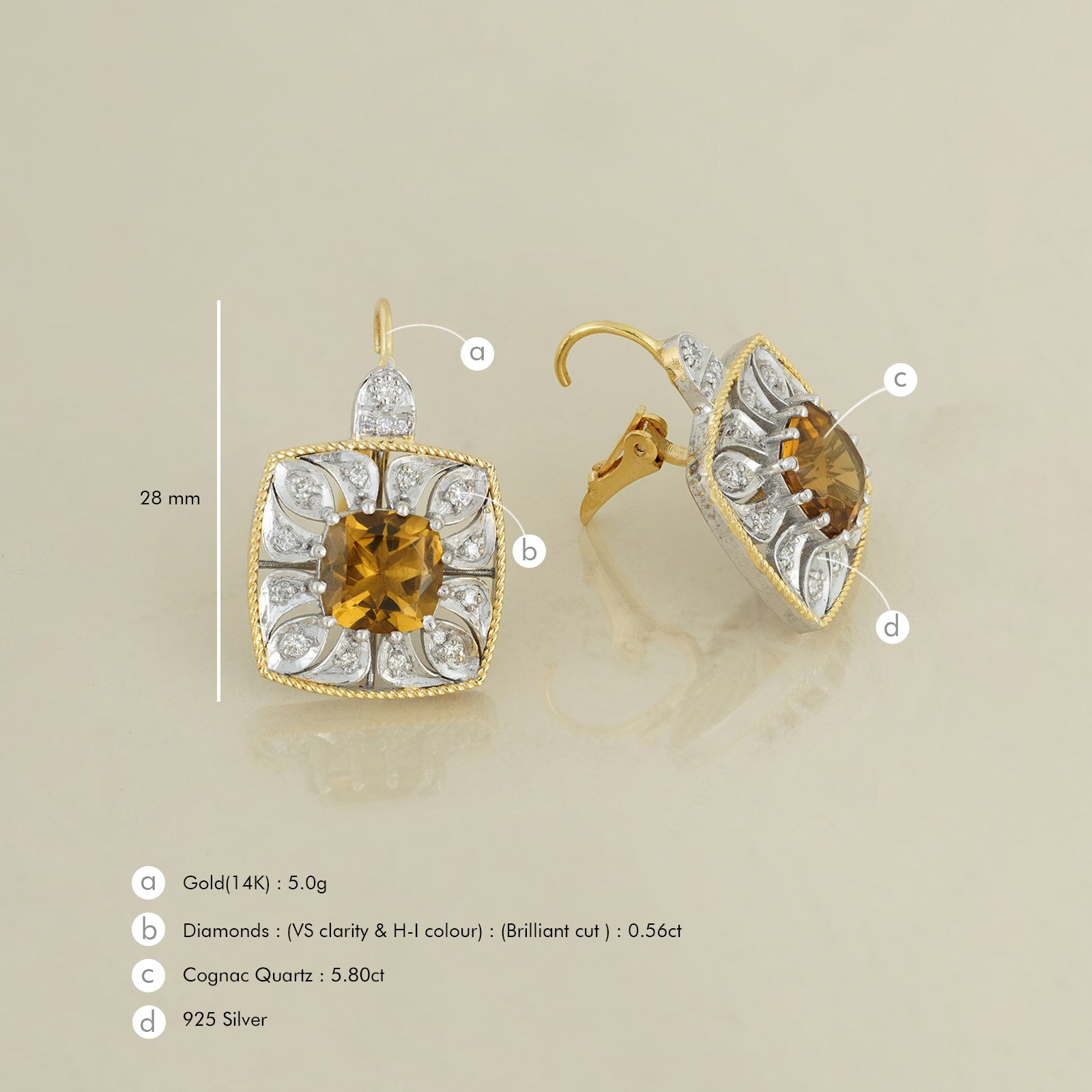 Vienna Drop Earrings