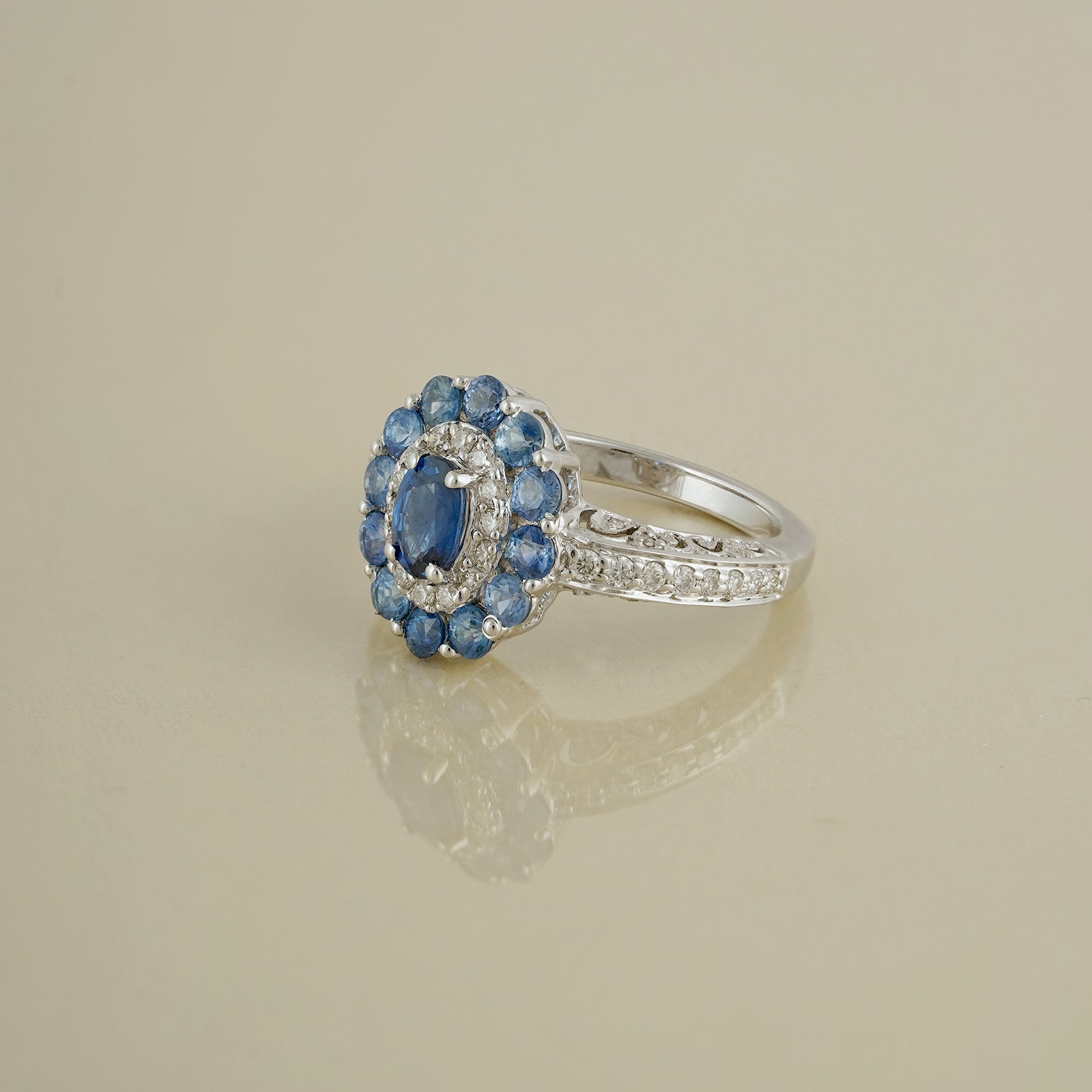 Azure Sapphire Ring