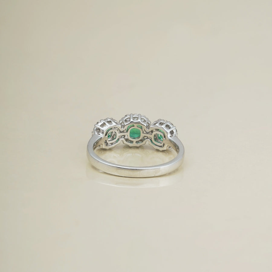 Cerys Emerald Ring