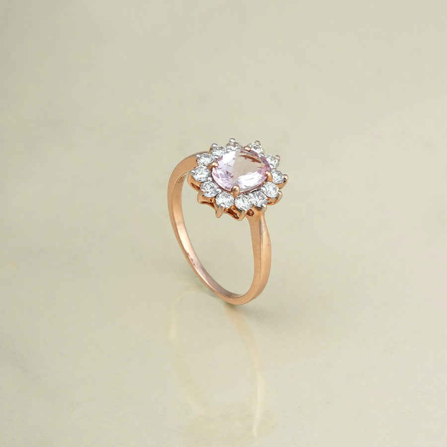 Venice Gold Morganite and Diamond Ring – MOI Boutique Everyday