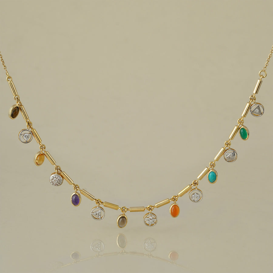 Lapis Gemstone Necklace | Handmade by Libby & Smee